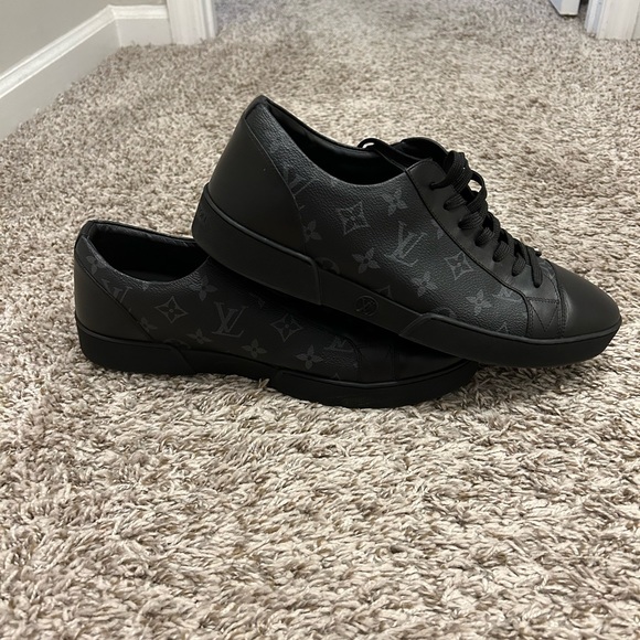Size 12 (45) black and gray Monogram sneaker in great condition! - Picture 6 of 6